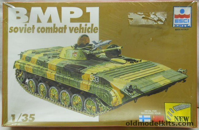 ESCI 1/35 BMP-1 Soviet or Finnish, 5035 plastic model kit